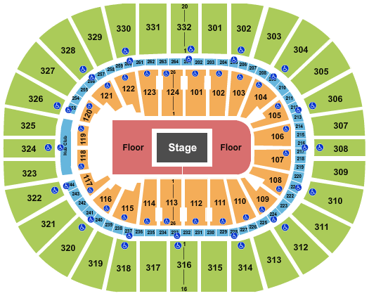 Smoothie King Center Billie Eilish Seating Chart